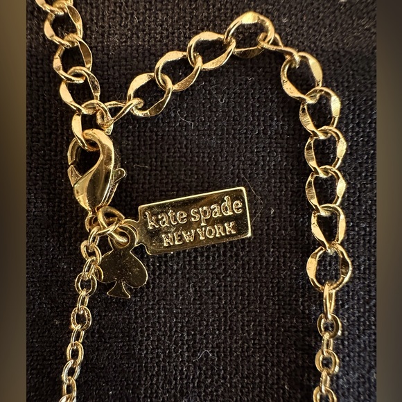 Kate Spade Gold Infinity and Beyond Knot Mini-Pendant Necklace - Picture 4 of 4